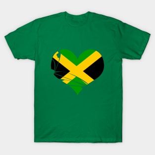 Jamaica heart T-Shirt